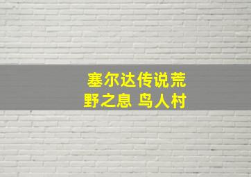 塞尔达传说荒野之息 鸟人村